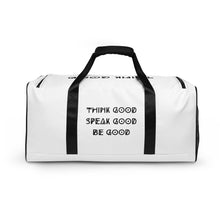 Load image into Gallery viewer, Travel Good Duffle White
