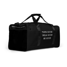 Load image into Gallery viewer, Travel Good Duffle Black
