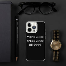 Load image into Gallery viewer, THINK GOOD iPhone Case
