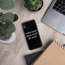 Load image into Gallery viewer, THINK GOOD iPhone Case
