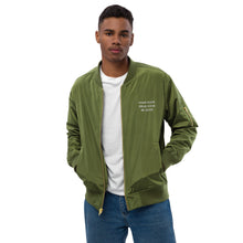 Load image into Gallery viewer, THINK GOOD BOMBER JACKET
