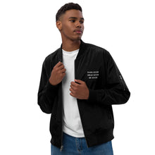 Load image into Gallery viewer, THINK GOOD BOMBER JACKET
