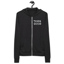 Load image into Gallery viewer, Think Good Zip lightweight hoodie
