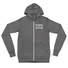 Load image into Gallery viewer, Think Good Zip lightweight hoodie
